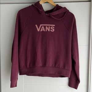 Vans Women's Burgundy Hoodie